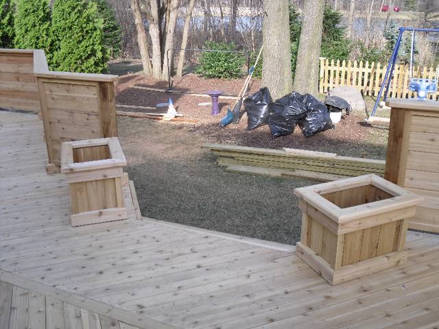 Flower Boxes by Supreme Deck, Michigan deck contractor - photo 1