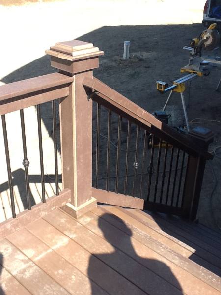 King Posts by Supreme Deck, Michigan deck contractor - photo 1