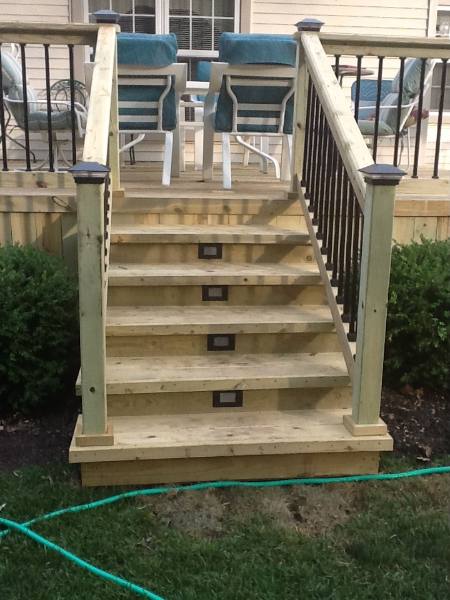 Deck Lighting by Supreme Deck, Michigan deck contractor - photo 2