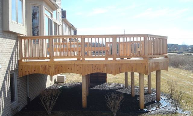Outside Wraps by Supreme Deck, Michigan deck contractor - photo 1