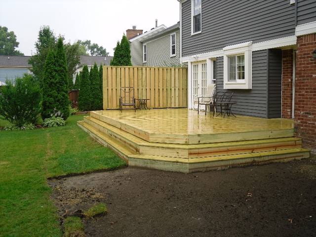 Pressure Treated Decks by Supreme Deck, Michigan deck contractor - photo 8