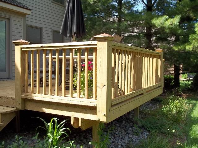 Pressure Treated Decks by Supreme Deck, Michigan deck contractor - photo 14