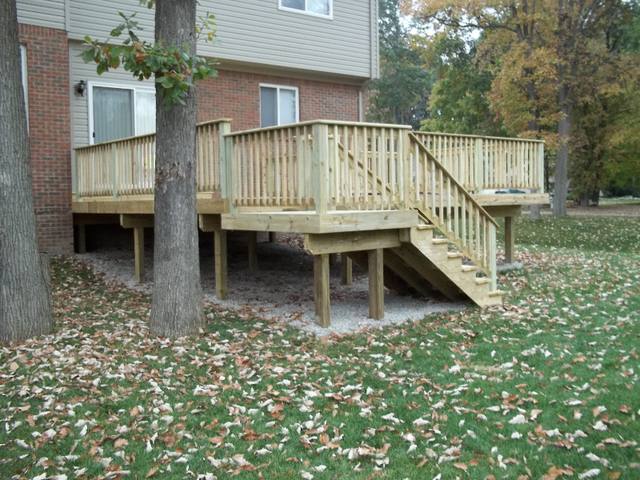 Pressure Treated Decks by Supreme Deck, Michigan deck contractor - photo 17