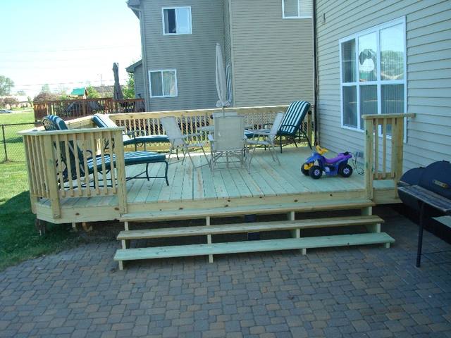 Pressure Treated Decks by Supreme Deck, Michigan deck contractor - photo 20