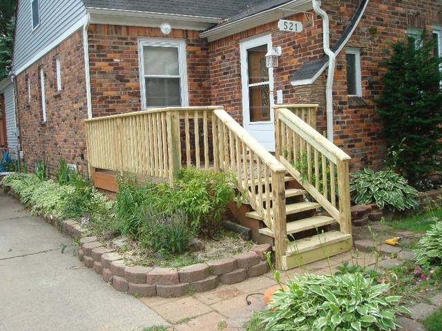 Pressure Treated Decks by Supreme Deck, Michigan deck contractor - photo 26