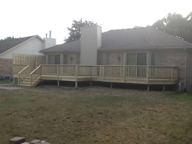 Pressure Treated Decks by Supreme Deck, Michigan deck contractor - photo 4