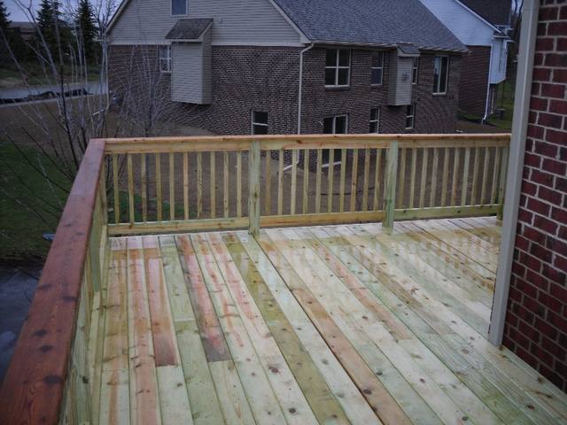 Pressure Treated Decks by Supreme Deck, Michigan deck contractor - photo 28
