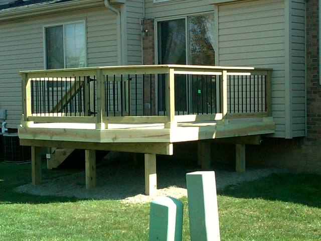 Pressure Treated Decks by Supreme Deck, Michigan deck contractor - photo 6