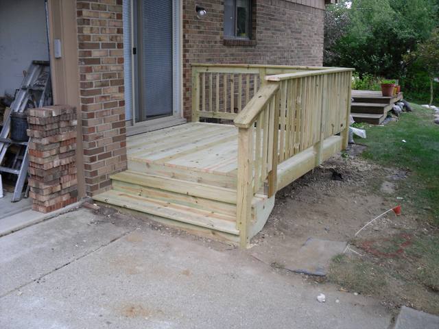 Pressure Treated Decks by Supreme Deck, Michigan deck contractor - photo 7