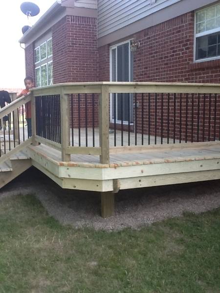 Pressure Treated Decks by Supreme Deck, Michigan deck contractor - photo 33