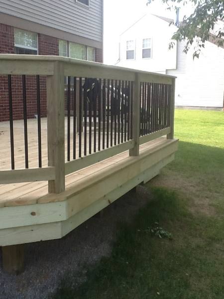 Pressure Treated Decks by Supreme Deck, Michigan deck contractor - photo 34