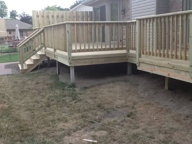 Pressure Treated Decks by Supreme Deck, Michigan deck contractor - photo 37