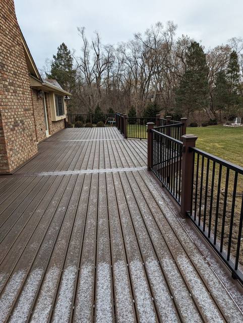 Trex Spiced Rum deck built by Supreme Deck