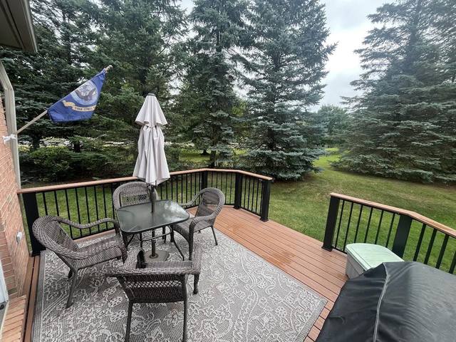Trex Tiki Torch deck in Rochester, MI built by Supreme Deck