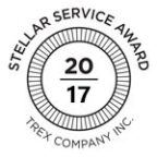 Trex Stellar Service Award 2017
